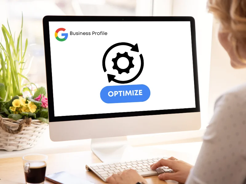 An image showing Google Business Profile Optimization.